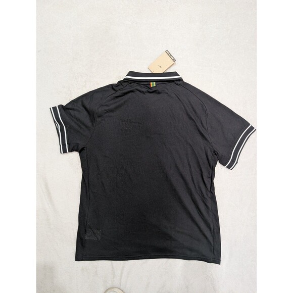 Nike Court Heritage Tennis Logo Polo Shirt Black Men’s Large RARE NEW NWT $85 - Picture 2 of 6
